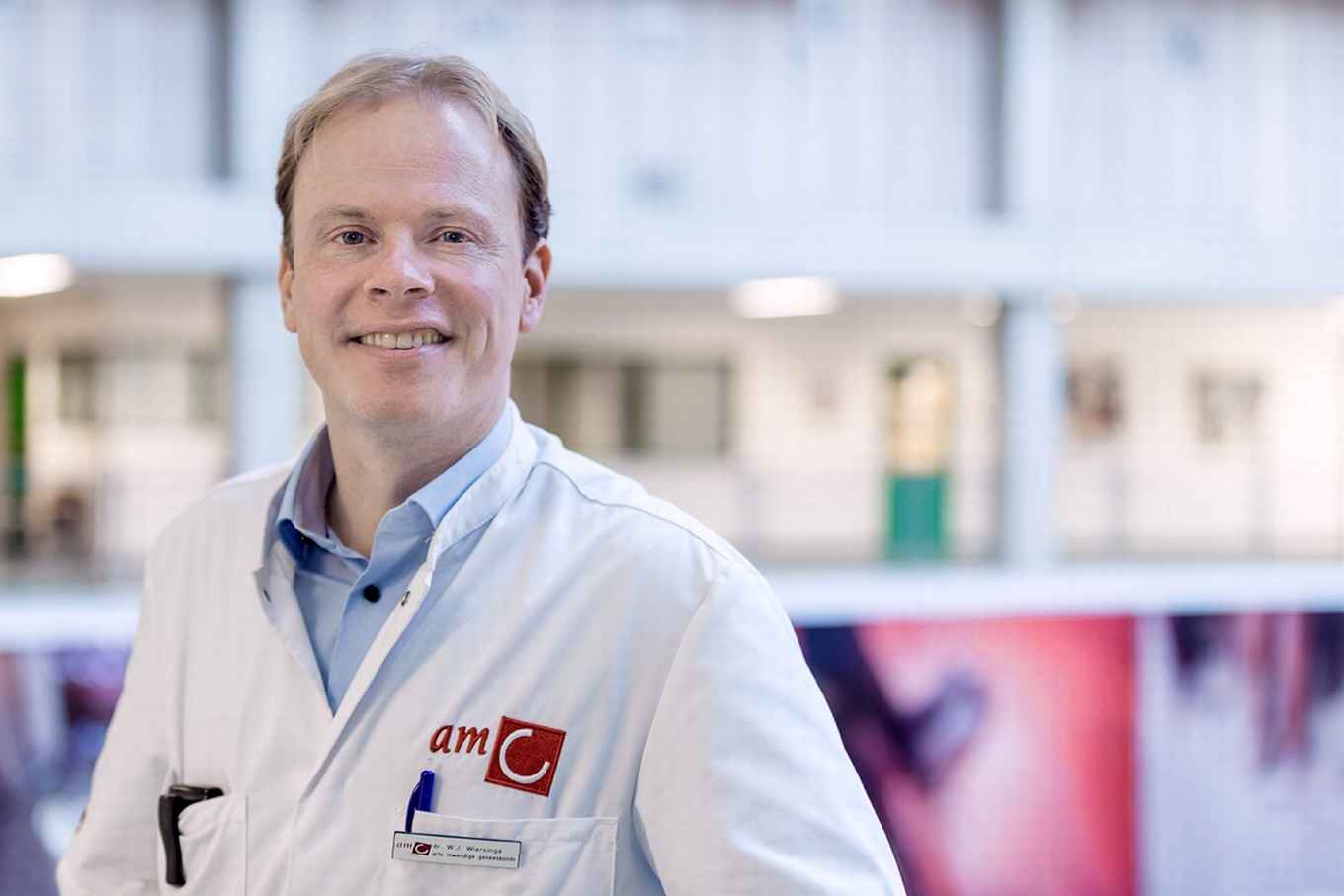 Wiersinga, Joost, hoogleraar AMC, Inwendige geneeskunde ihb translationele infectieziekten
